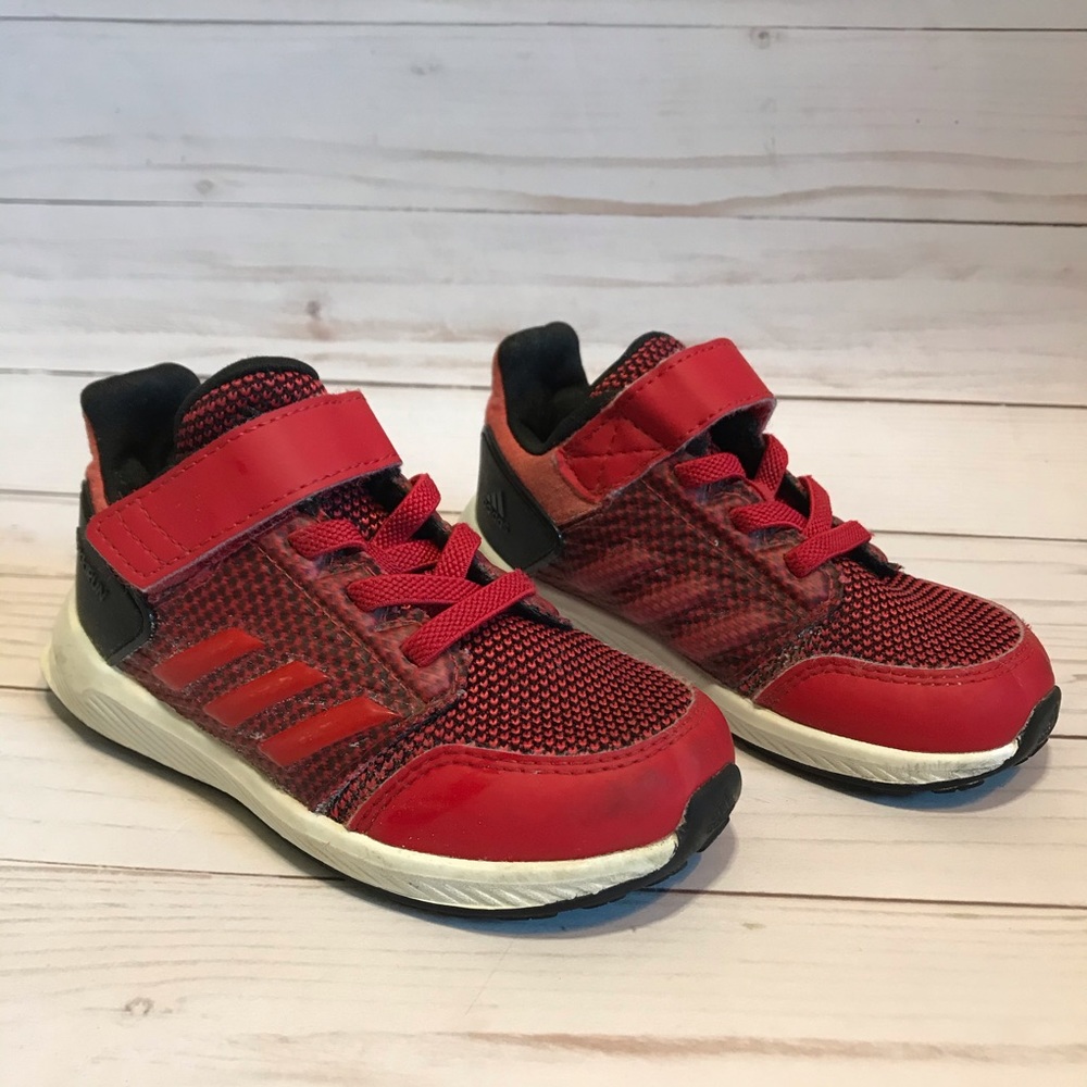 adidas RapidaRun Athletic Shoes Size 7 K, GUC